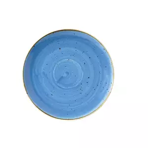 Talerz płytki okrągły ø 217 mm | CHURCHILL, Stonecast Cornflower Blue