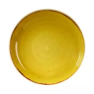 Talerz głęboki okrągły ø 248 mm, 1,136 l | CHURCHILL, Stonecast Mustard