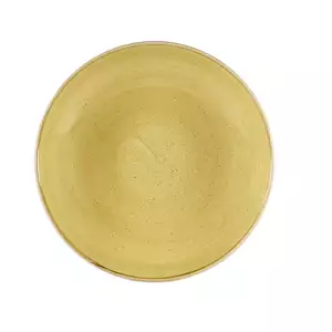 Talerz głęboki okrągły ø 310 mm, 2,4 l | CHURCHILL, Stonecast Mustard