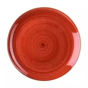 Talerz płytki okrągły ø 260 mm | CHURCHILL, Stonecast Orange