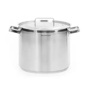 Garnek wysoki 20,9 l o średnicy 320 mm z pokrywką ze stali nierdzewnej | TECHNICA, Platinum Line