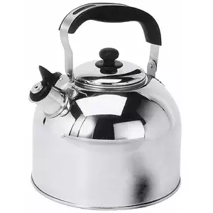 Czajnik z gwizdkiem ze stali nierdzewnej, o średnicy podstawy 225 mm, 4,5 l | CONTACTO, 432/450
