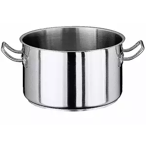 Garnek średni ze stali nierdzewnej bez pokrywy, o średnicy 180 mm, 3 l | CONTACTO, Seria 2100