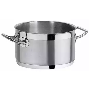 Garnek średni ze stali nierdzewnej bez pokrywki, o średnicy 160 mm, 2,5 l | CONTACTO, Seria 2200