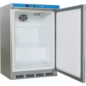 Szafa chłodnicza, 1-drzwiowa, ze stali nierdzewnej, 129 l, 0,09 kW | STALGAST, 880175