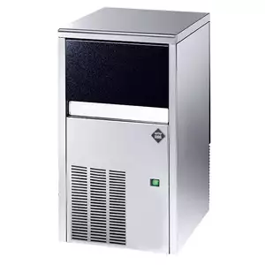 Kostkarka do lodu 29 kg/24 h, 0,37 kW, chłodzenie powietrzem, 390x460x690 mm, inox | RMGASTRO, IMC-2809A