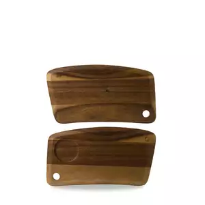 Taca drewniana prostokątna 310x170 mm | CHURCHILL, Wood Rustic Acacia