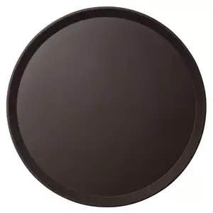 Taca okrągła antypoślizgowa 450 mm, brązowa | CAMBRO, Camtread