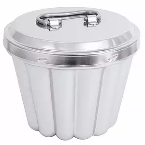 Forma ze stali nierdzewnej do babki/ budyniu z pokrywką 1,5 l | CONTACTO, 871/160