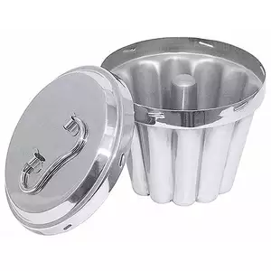 Forma ze stali nierdzewnej do babki/ budyniu z tuleją 1 l | CONTACTO, 872/140