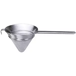Sito chińskie stożkowe z siatką ze stali nierdzewnej, 1,5 l, o średnicy 200 mm | CONTACTO, 1163/200