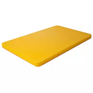 Deska do krojenia HACCP 530x325x25 mm, żółta | CONTACTO, 1524/532