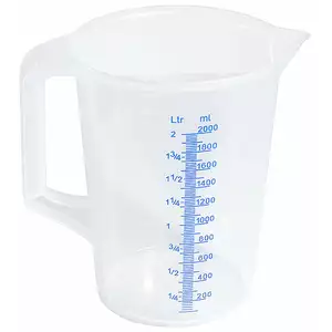 Dzbanek miarka z polipropylenu, 2 l  | CONTACTO, 3078/200