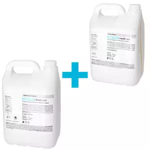 [Zestaw] płynów do mycia i nabłyszczania do zmywarek gastronomicznych 2 x 5 litrów | CLINTECH LIGHT