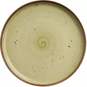 Talerz z wysokim rantem 210 mm, oliwkow | FINE DINE, Olive