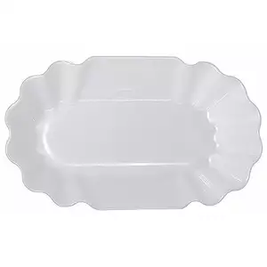 Naczynie z polipropylenu na frytki 195x115x35 mm, białe | CONTACTO, 6622/200