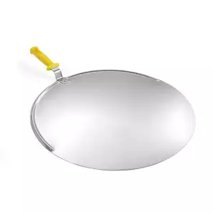 Łopata do wyjmowania pizzy z pieców przelotowych 400x570 mm, inox | HENDI, 617694