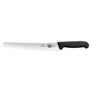Nóż cukierniczy ząbkowany, ostrze 260 mm, inox, czarny | VICTORINOX, 5.2933.26