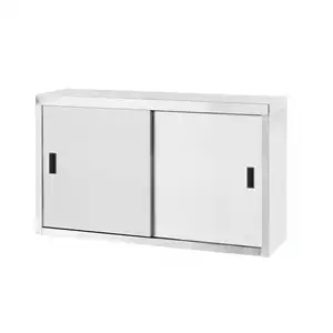 Szafka wisząca z drzwiami suwanymi, 800x300x600 mm, inox | HENDI, 814154