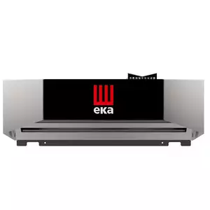 Okap kondensacyjny do pieców, 0,6 kW, 730x860x308 mm, inox, czarny | EKA, MKKC5S