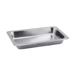Pojemnik do podgrzewacza GN 1/1, 9 l, 325x530x65 mm, inox | REDFOX, PDP - 1