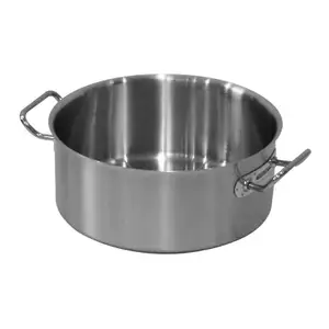 Garnek niski 22 l, 400x190 mm, inox | REDFOX, 4019