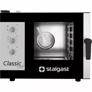 Piec konwekcyjno-parowy, elektryczny, manualny, 5x GN 1/1, 7,75 kW, 790x860x690 mm | STALGAST, Classic Cook