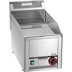 Płyta grillowa elektryczna, gładka, 3 kW, 330x625x450 mm | BARTSCHER, A370131