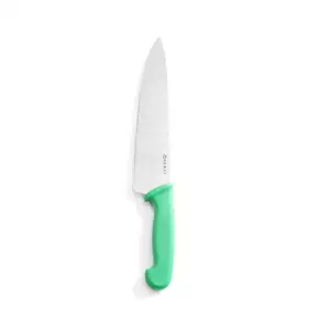 Nóż kucharski HACCP 385 mm, zielony | HENDI, 842713