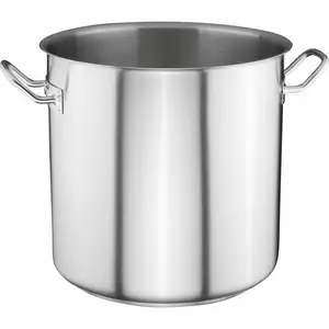 Garnek wysoki 8,5 l o średnicy 240 mm ze stali nierdzewnej | STALGAST, Comfort
