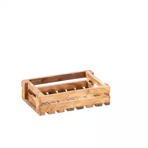 Drewniana deska do serwowania, 220x150x60 mm | APS, Olive