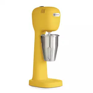 Shaker do koktajli mlecznych, 0,4 kW, 170x196x490 mm, żółty | HENDI, 221631