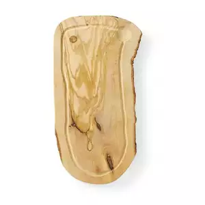Deska z drewna oliwnego z rowkiem, 300x210x18 mm | TRAMONTINA, 505199