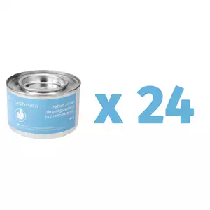 [Zestaw] 24 x Paliwo żelowe do podgrzewaczy gastronomicznych 200 g | TECHNICA, 510101