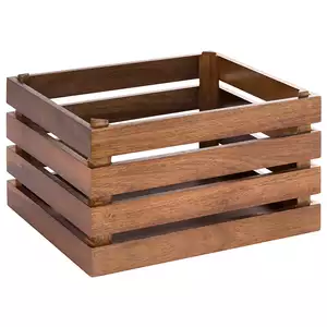 Skrzynka bufetowa drewniana 350x290x200 mm | APS, Superbox