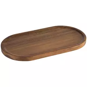 Drewniana deska do serwowania, 285x155x15 mm | APS, 30338