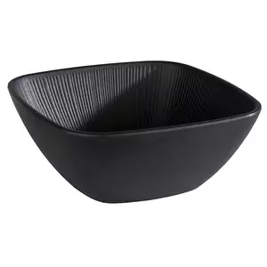 Miska z melaminy 1,5 l, 195x195x80 mm | APS, Nero