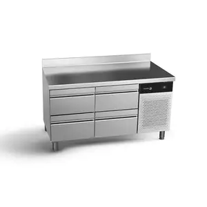 Stół chłodniczy z 4 szufladami, 274 l, 1342x700x850 mm, 0,203 kW | FAGOR, CONCEPT