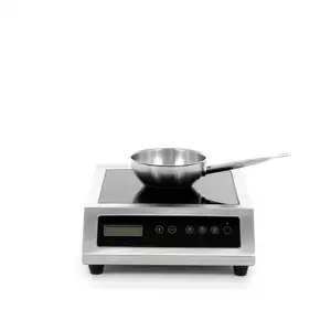 [Zestaw] Kuchenka indukcyjna nastawna 3,5 kW + Rondel do sosów 1,2 l o średnicy 160 mm ze stali nierdzewnej | TECHNICA, Platinum Line