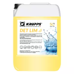 Profesjonalny płyn do mycia naczyń do zmywarek gastronomicznych 6 kg | KRUPPS, DET LIM
