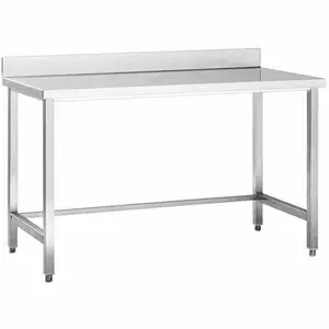 Stół przyścienny bez półki, skręcany, 1000x600x850 mm | TECHNICA, Silver Line