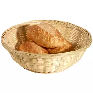 Koszyk z rattanu do pieczywa o średnicy 220 mm | CONTACTO, 4884/220