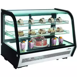 Witryna ekspozycyjna chłodnicza 120 l, 700x570x633 mm | EDENOX, VERS-120-HC