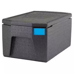 Pojemnik termoizolacyjny GN 1/1 ładowany od góry, 680x400x320 mm, czarny | CAMBRO, GoBox Top Loaders