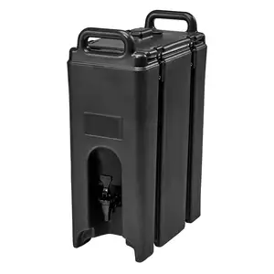 Termos do napojów z kranem 17,9 l, czarny | CAMBRO, Camtainers