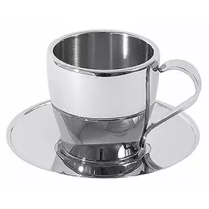 Filiżanka termoizolacyjna do kawy espresso 0,08 l | CONTACTO, 5140/001