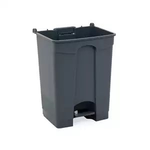 Pojemnik na odpady 68 l z pedałem i funkcją cichego domykania pokrywy i kołami do transportu, 635x476x381 mm | CAMBRO, WBFC68LBASE180