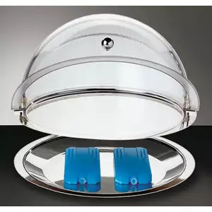 Witrynka chłodząca roll-top okrągła o średnicy 380 mm | APS, 09082