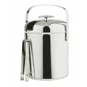Pojemnik termoizolacyjny do kostek lodu ze szczypcami 1,3 l | APS, 36015