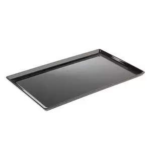 Taca prostokątna z melaminy GN 1/1 530x325 mm, czarna | APS, Float